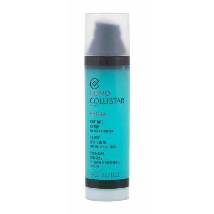Gel Hydratant Sans Huile - COLLISTAR - Uomo - 80ml - Non Gras - Tous Types de Peau