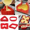Cake Mold - Magic - 4 Pcs - Food-grade Silicone - Non-stick - 18.5x5.3 Cm
