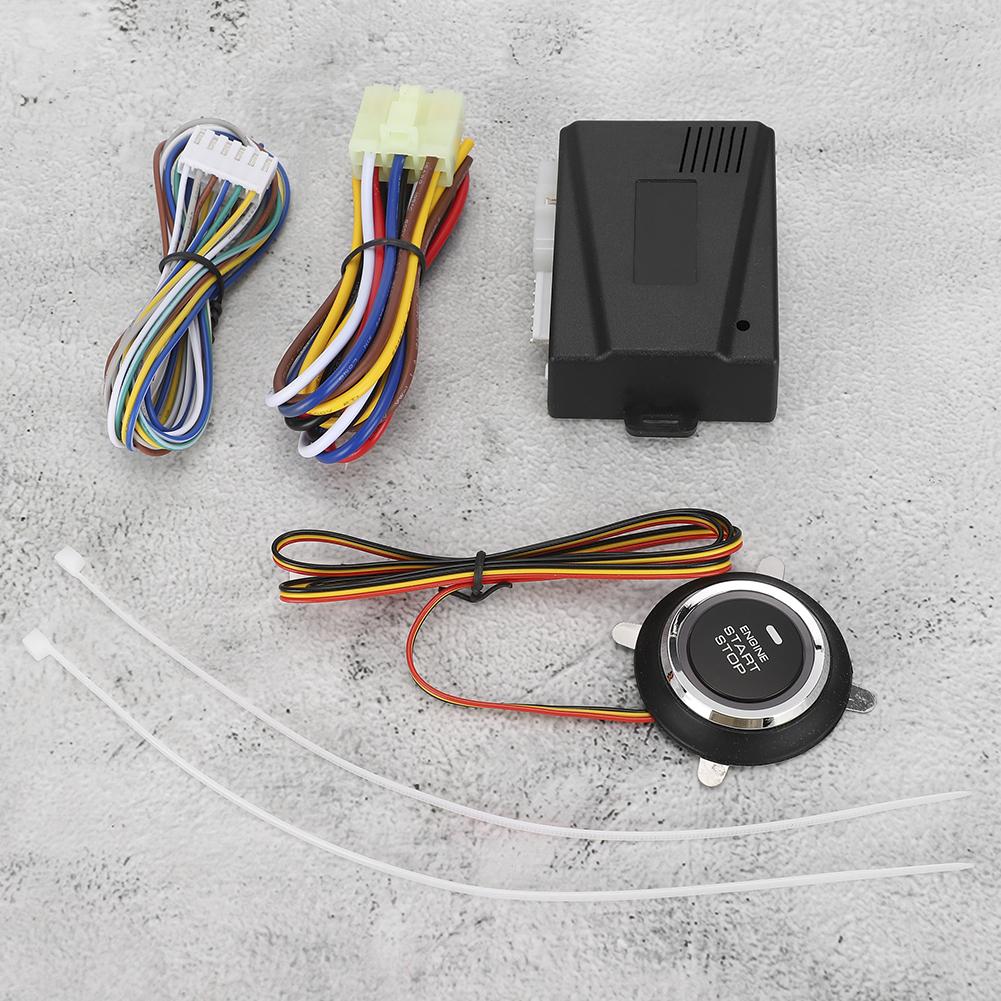 Универсальная кнопка запуска двигателя 24 В, бесключевой переключатель, дистанционный стартер