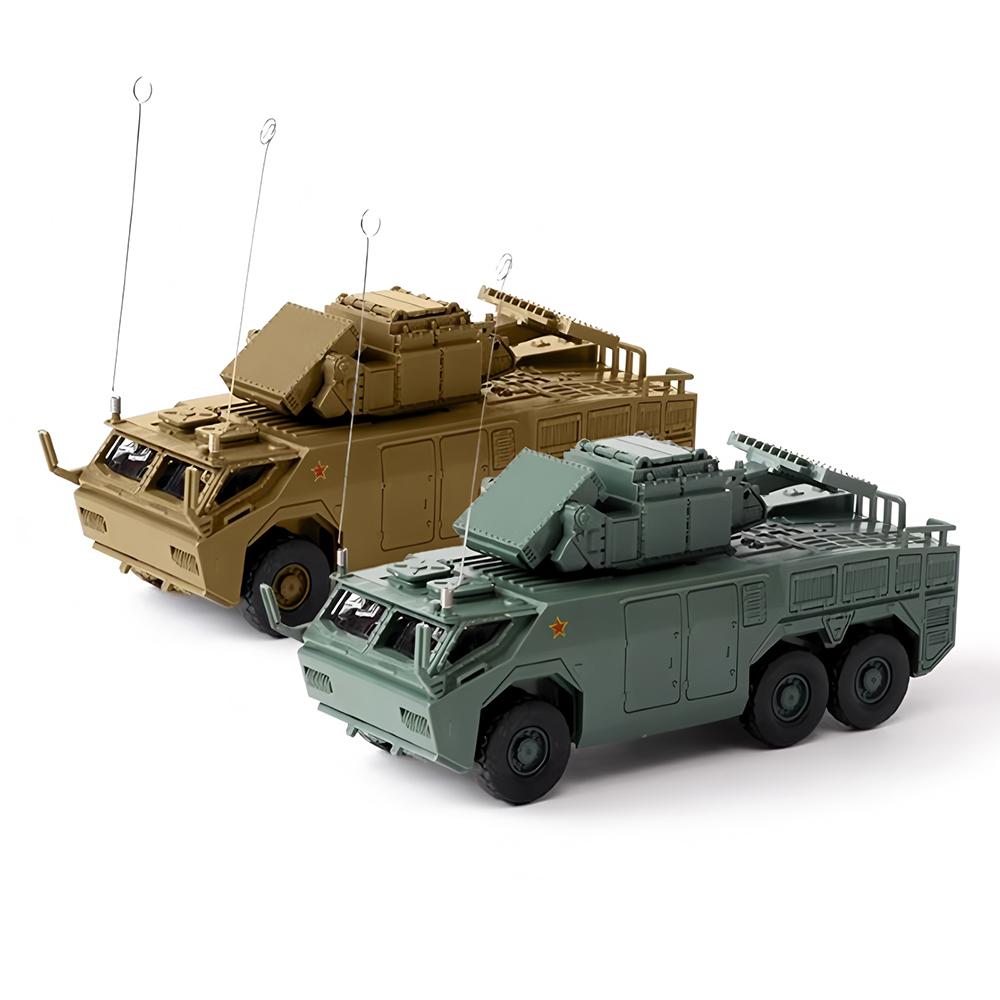 1/72 Военная Модель Штаб Армии ЗРК HQ-17A Сборка Бронированная Машина Танковая Пушка Грузовик Машина Пазл Пластиковые Военные Игрушки