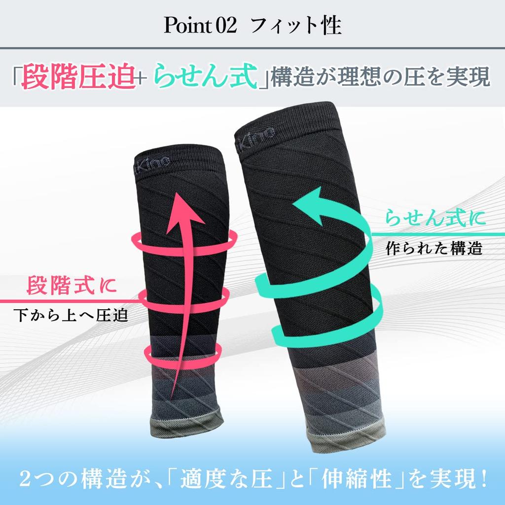 Поддержка икроножных мышц Lilakino от физиотерапевта, компрессионные рукава для икр, для спорта и длительного стояния, для мужчин и женщин, 1 пара 1 [Под наблюдением терапевта] Поддержка, Рукава,