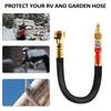 Winter Kit RV Blowout Adapter Shut Off     Valve Water Quick Connect Blow Out Attribting Boat