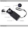30-60x HD LED Mini Portable Magnifier for Jewelry, Jade, Calligraphy, Painting, Stamps, and Geological Inspection.