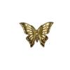Women's Ocean Style Brooch 1Pcs Retro Metal Butterfly Embossed Pin with Lobster Detail for Dress Bag Scarf