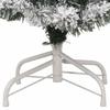 Artificial Foldable Christmas Tree in Green and White 120 cm