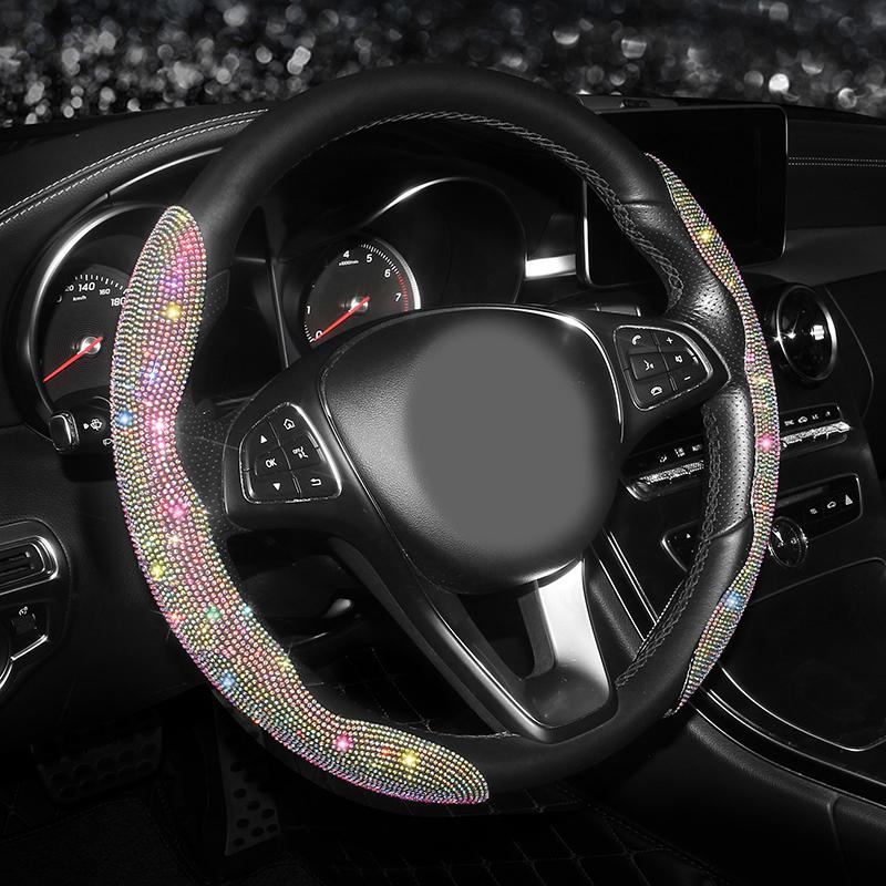 Чехол на руль автомобиля Diamond Protector Set дышащие противоскользящие автомобильные аксессуары универсальные украшения для девочек и женщин