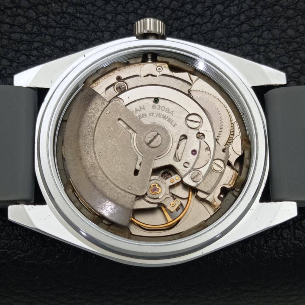 SEIKO 5 AUTOMATIC JAPAN MENS 6309A REFURBISHED GREY COLOR DIAL WATCH a440319-4