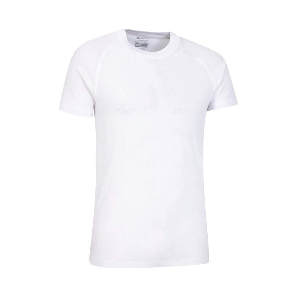 Mountain Warehouse Mens Talus Round Neck Short-Sleeved Thermal Top