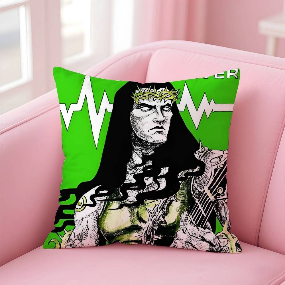 T-Type O Negative Rock P-Peter Steele Pillow Case Custom Printed Brushed Fleece Pillow, Baby Skin-Touch, Eco-Friendly Dye-Sublim