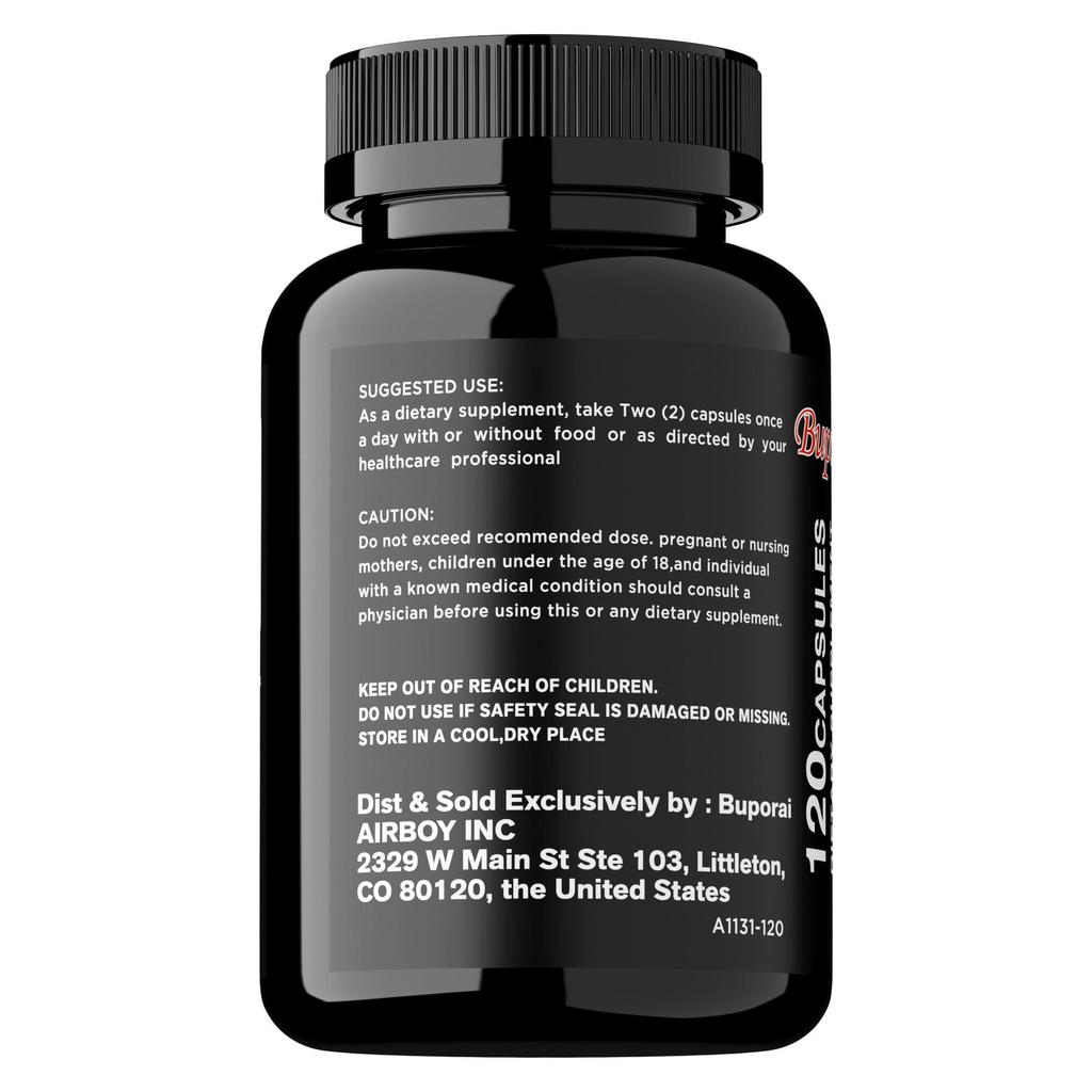 Buporai - Tongkat Ali Mixture Capsules - Energy