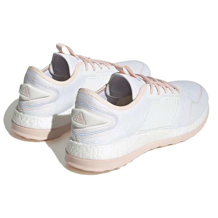 adidas ZG Boost Удобные Трендовые Тканевые Нескользящие Износостойкие Низкие Кроссовки Женские Кроссовки Белый Розовый IG7636