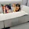 Singer Cartoon J-JO-YURI Pillow Anime Pillow Sofa Bed Head Pillow Cover Cushion Cover 45x45 Cm Fashion