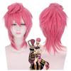 Anime Jojo's Bizarre Adventure Golden Wind Trish Una Red Style Heat Resistant Fake Hair Halloween Party JOJO Cosplay Costume Wig