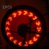 Solar Bike Spoke Lamp Light Motion Sensor Night Riding LED Safety Warning Light Bicycle Rim Wheel Decoration Tire Lamp Bike Accessories