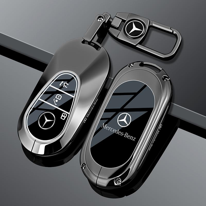 Zinc Alloy Car Remote Key Case Cover Shell For Mercedes Benz A C E S G Class GLC CLE CLA GLB GLS W177 W205 W213 W222 X167 AMG PM5