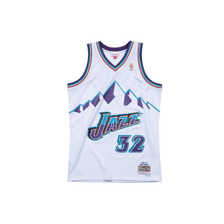 Mitchell Ness "Utah Jazz Road 1996-97 Karl Malone" swingman jersey SMJYAC18056-UJAWHIT96KMA
