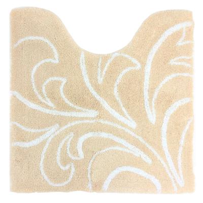 Senko Grace Туалет 60 x 60 Бежевый с серебром Элегантный 39458 Коврик, Прибл.. см, Нить, Дизайн,