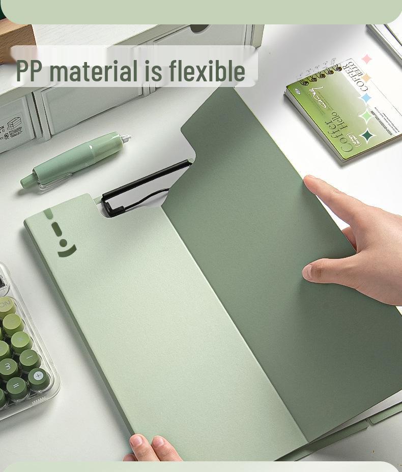 A4 Thick Stand-up Clip Folder & Writing Pad Board