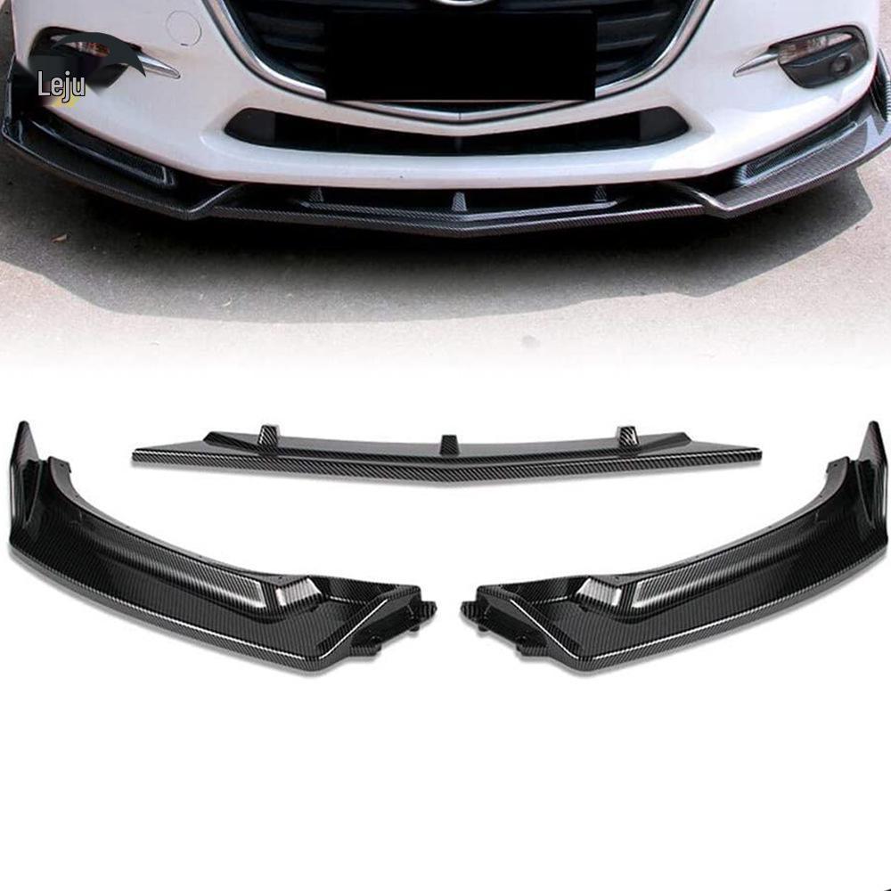 Комплект переднего сплиттера для Mazda 3 Angkesaila (2014-2018)