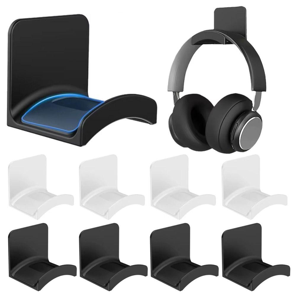 Adhensive Headphone Hook Wall-mounted Earphone Display Stand Headphone Stand for Gaming Headsets