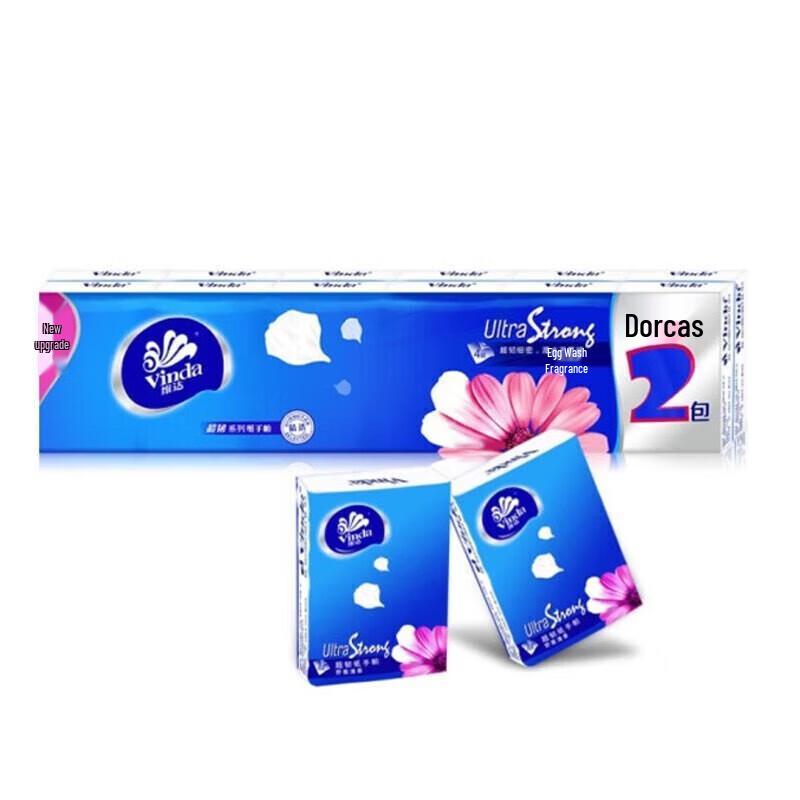 Vinda Super Tough Scented Pocket Tissues