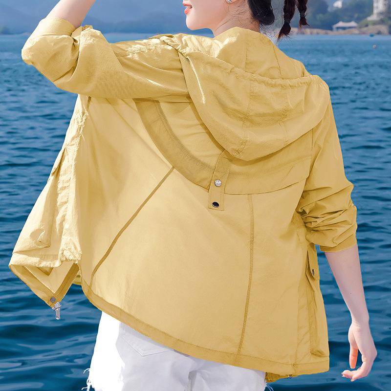 Летняя женская одежда Солнцезащитный крем Солнцезащитный крем Легкая верхняя одежда