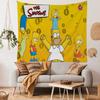 Cartoon The SSimpsons Colorful Tapestry Wall Hanging Bohemian Wall Tapestries Mandala Wall Hanging Sheets