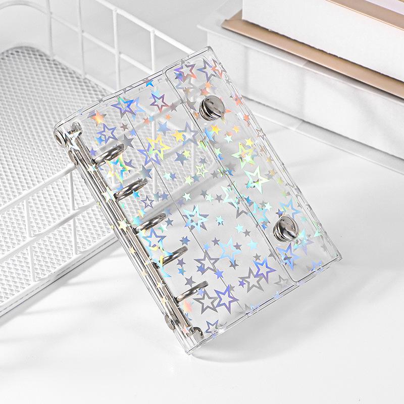 Корейский прозрачный ПВХ-биндер А6 обложка для блокнота