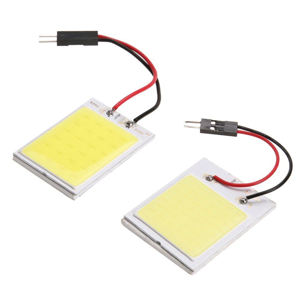 Super Bright Car Interior Dome Reading Lamp License Plate Lamp Reading Lights LED COB Signal Bulbs