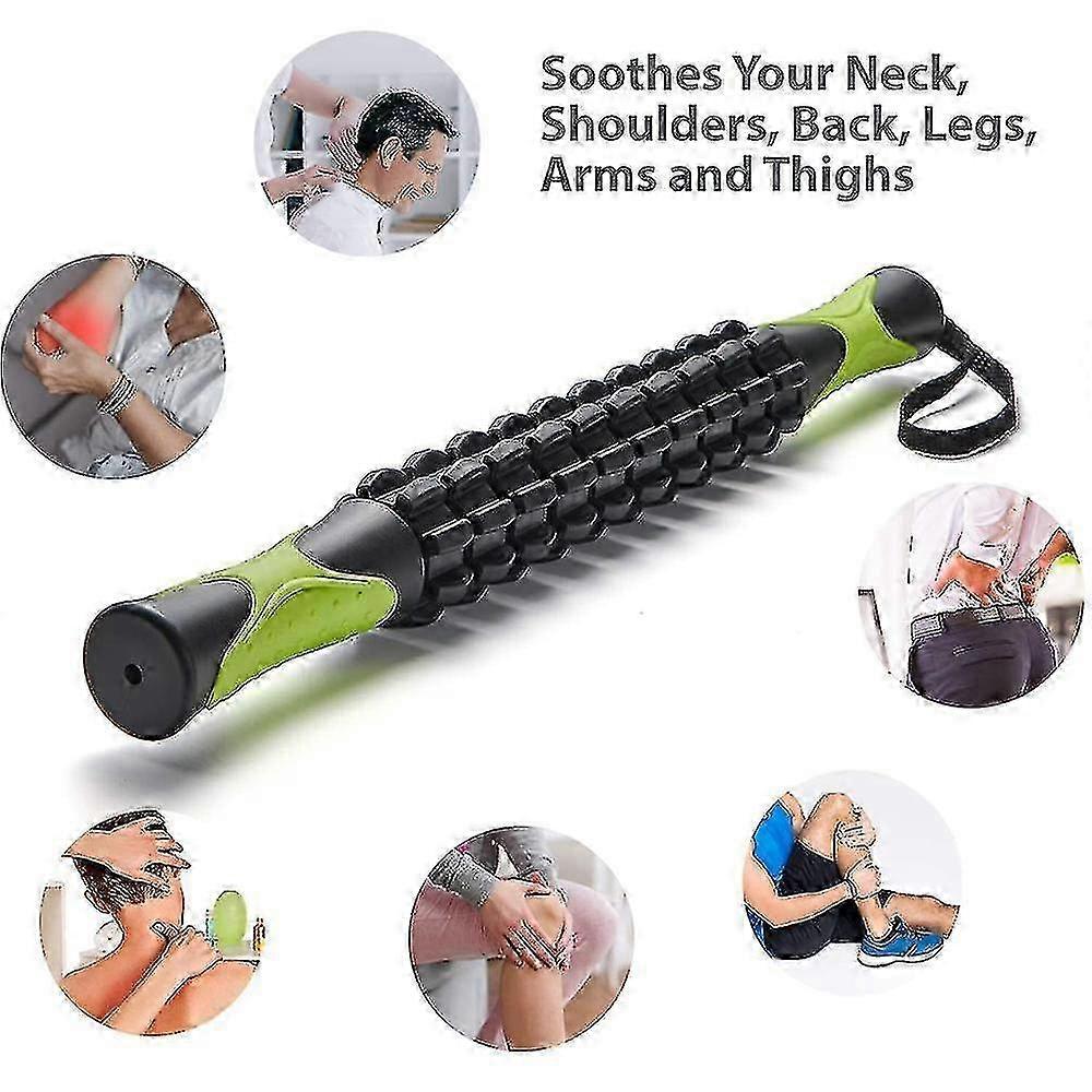 Muscle roller massager, deep tissue massage