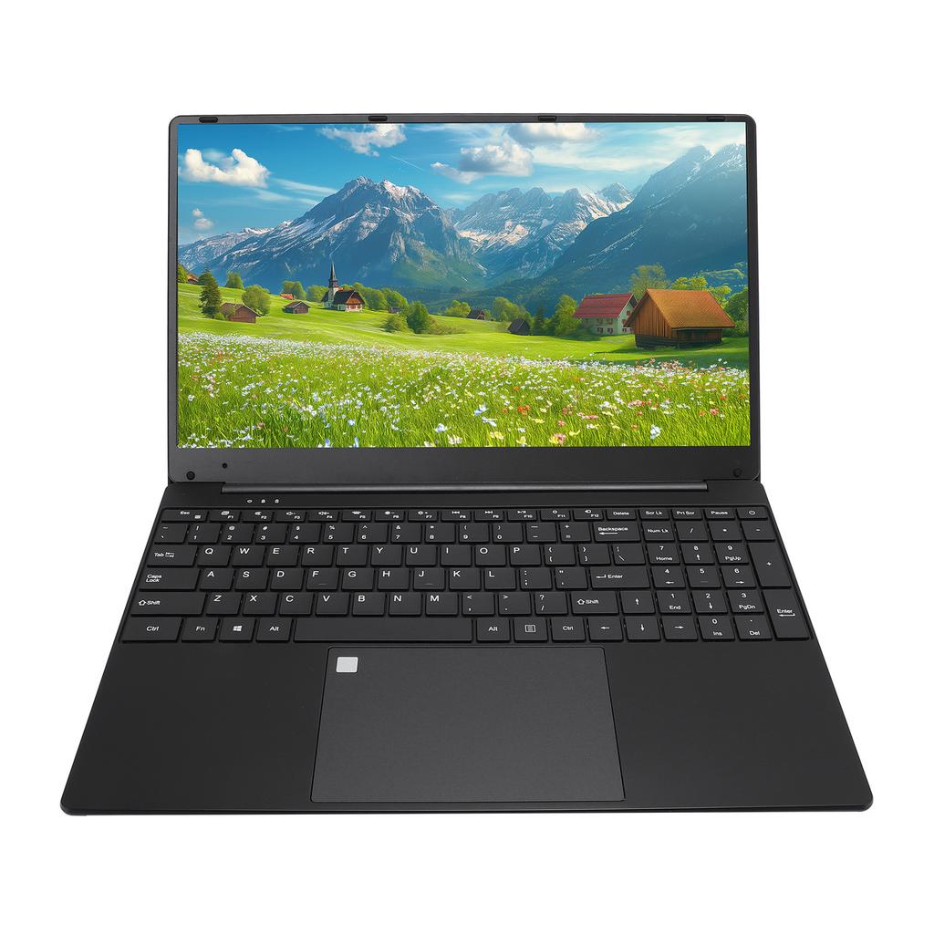 15.6 Inch Laptop Computer 1920x1080 IPS Screen N5095A Processor 8GB DDR4 256GB SSD Fingerprint Unlock for Win 11 Pro
