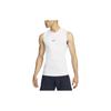 Dri-FIT Плотный Без рукавов Фитнес Логотип Удобная Майка Мужские топы Белый FB7914-100