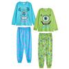 Boys Mike & Sulley Long-Sleeved Long Pajama Set (Pack of 2)
