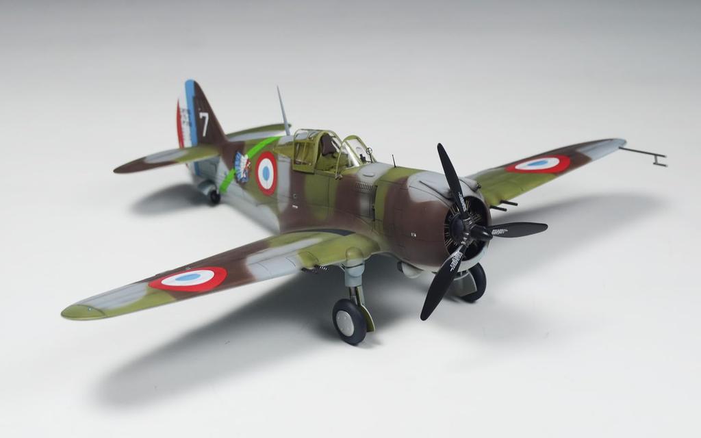 Wolfpack Design France Curtiss Hawk Premium Edition Пластиковая модель WOLWP14815 1/48 H75-C1