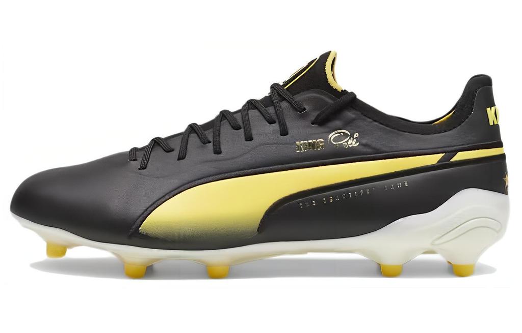 Puma King Ultimate Pel FG/AG 'Черный Желтый' 107825-01
