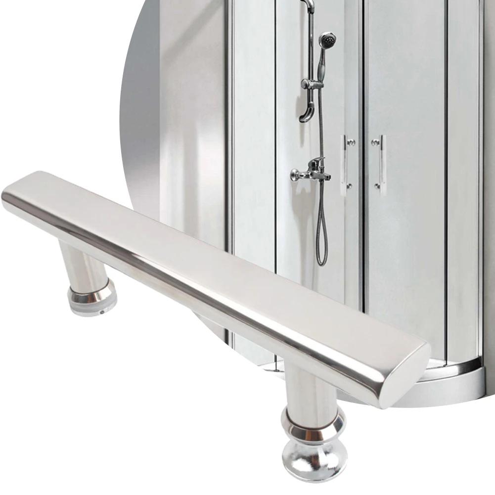 Shower Door Handles Stainless Steel Chrome Knobs Shower Glass Sliding Door Handles Cabinet Glass Door Furniture Hardware