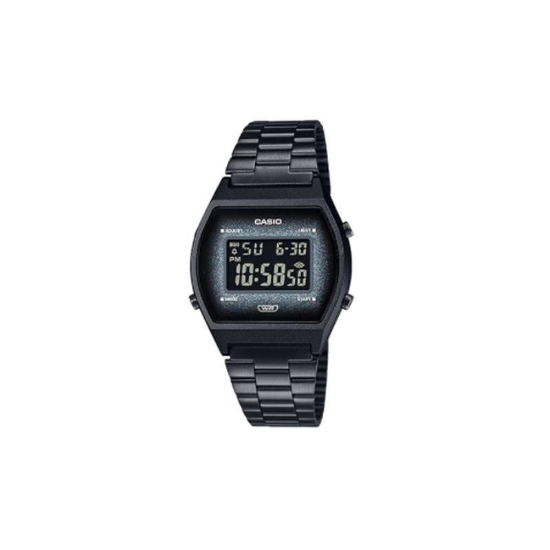 Casio Серия VINTAGE-квадратные модный тренд деловая простота ЖК-дисплей обратный дисплей механизм 50 метров водонепроницаемый кварцевый механизм B640WBG-1B
