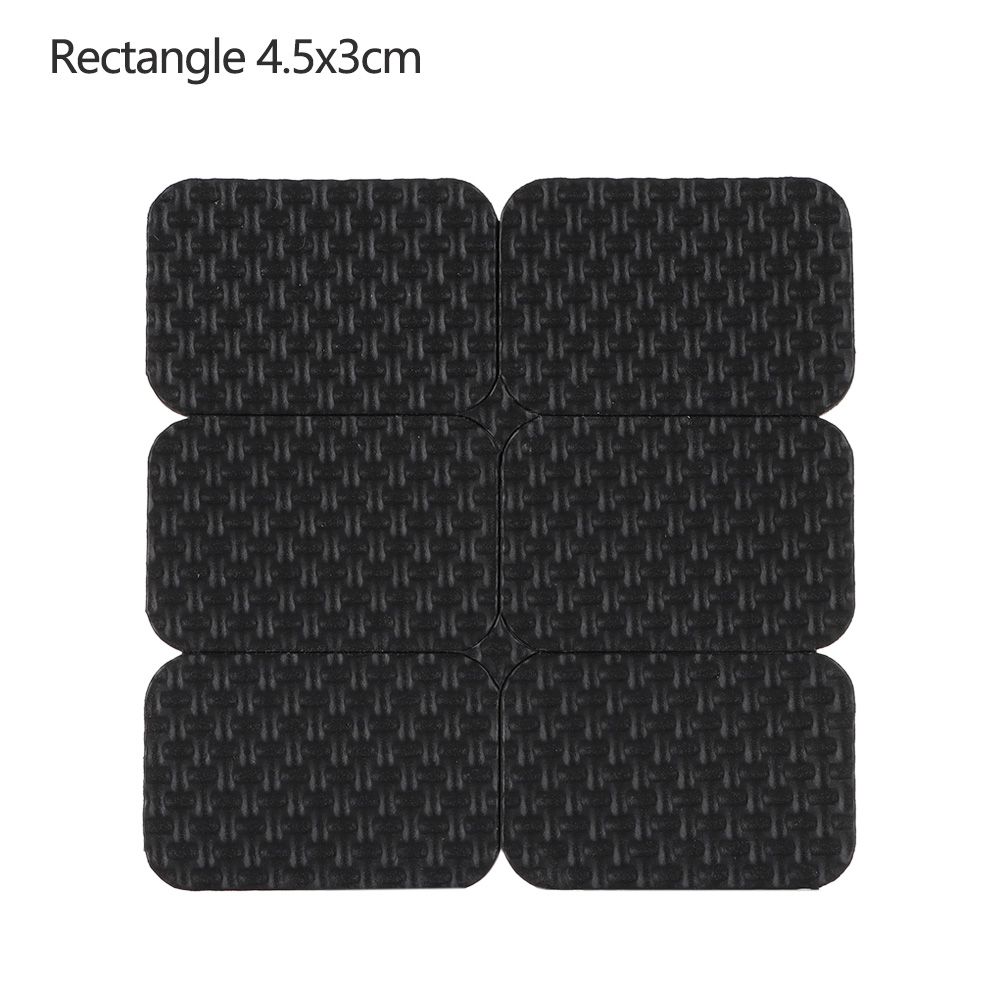 Sofa Anti-slip Mat Table Feet Covers Furniture Leg Pads Floor Protectors Square Round Rectangle
