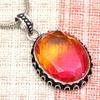 Tourmaline Set Gemstone Gift Wedding Party Bi-Color Pendant,Earring,Ring