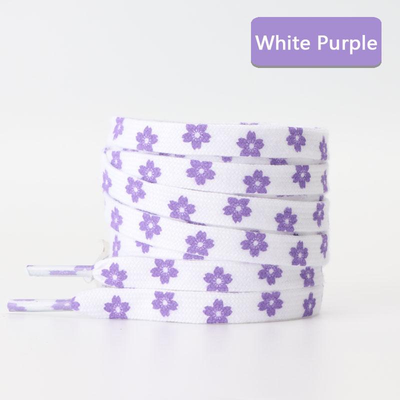 Плоские шнурки для кроссовок Шнурки для обуви с сердечками и любовью Цветы Маленькие ромашки Сакура Шнурки для обуви Высокие холщовые шнурки для обуви