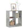 VidaXL Bookcase Concrete Grey 68.5x32x75 Cm Engineered Wood, Shelf, Bookshelf, Book Support, Cabinet of 852810