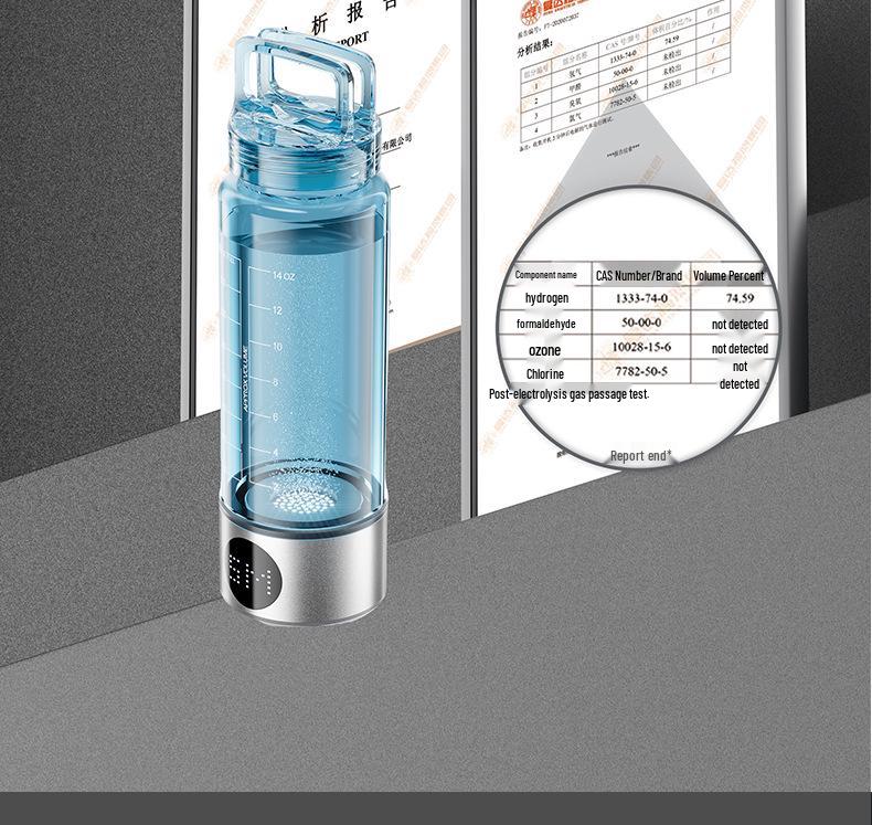 Портативная чашка для разделения водорода и кислорода из тритана объемом 400 мл с концентрацией водорода 13000 PPb для воды, обогащенной водородом