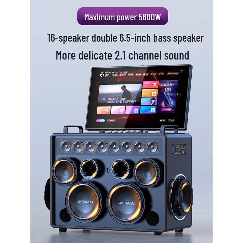 SANSUI C3 Portable Karaoke Speaker System