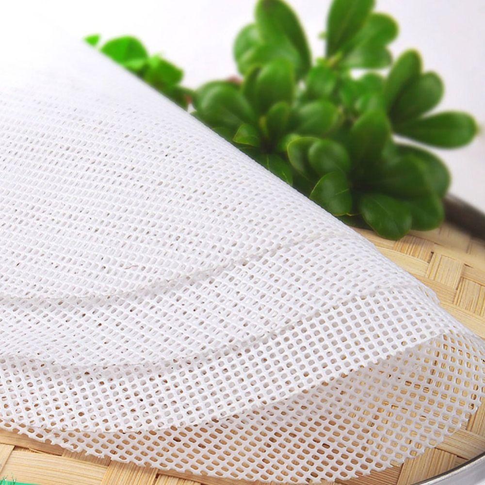 Thickened Round Steamer Mesh Pad Non-Stick Food Fruit Dryer Mats Multifunction Steamer Mat