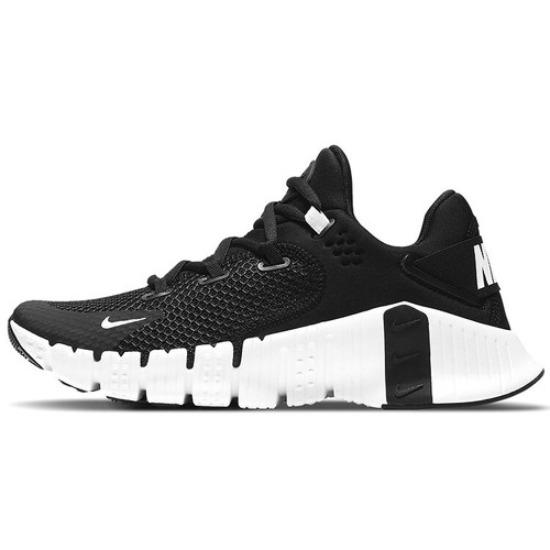 Nike Free Metcon 4 Черный Белый 2021 - CZ0596010