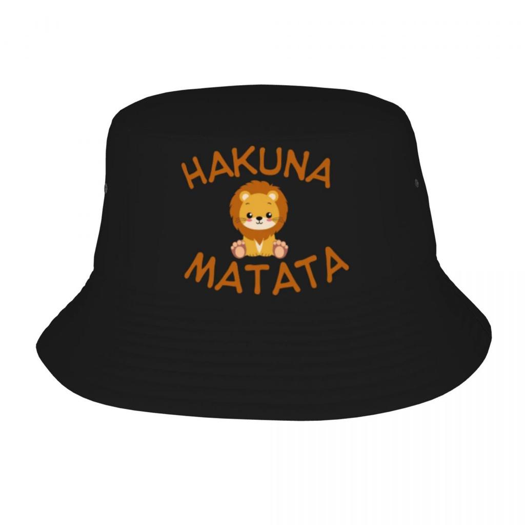Шляпа-ведро The Lion King Hakuna Matata на заказ Женская Унисекс Модная Летняя Пляжная Солнцезащитная Кепка Унисекс