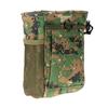 Outdoor Camouflage Tactical Pouch - Small Molle Attachment for Magazine and Miscellaneous Storage.