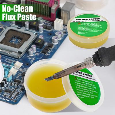 Паста для пайки канифольный флюс Паста для ремонта пайки без свинца No-Clean легко паять ремонт паяльника Паяльный флюс