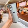 Samsung S24U/A53/A13 Love Electroplated Anti-Fall Phone Case