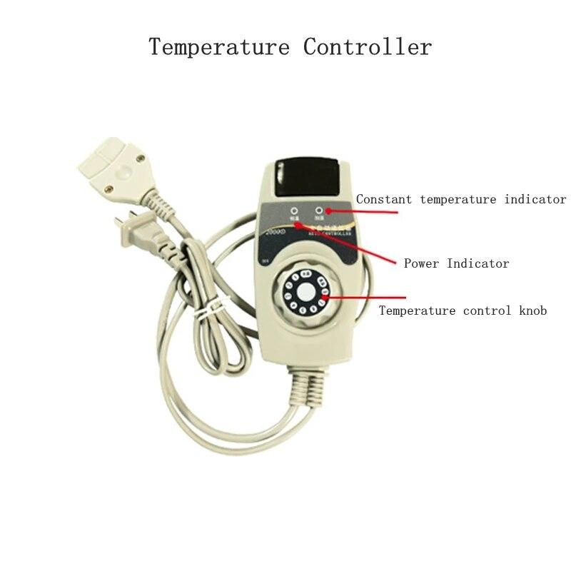 Новый инфракрасный нагревательный коврик из натурального нефрита, турмалина, массажная подушка, облегчение боли в спине, талии, облегчение мышц, уход за здоровьем, подушка для сиденья 220 В